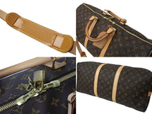 画像をギャラリービューアに読み込む, 極美品 LOUIS VUITTON ルイヴィトン キーポルバンドリエール50 モノグラムキャンバス M41416 ボストンバッグ 中古 4b001728