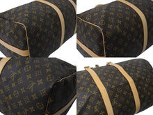 画像をギャラリービューアに読み込む, 極美品 LOUIS VUITTON ルイヴィトン キーポルバンドリエール50 モノグラムキャンバス M41416 ボストンバッグ 中古 4b001728