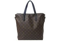 画像をギャラリービューアに読み込む, LOUIS VUITTON ルイヴィトン ディヴィス トートバッグ モノグラム マカサー M56708 ブラウン ブラック シルバー金具 良品 中古 4b001777