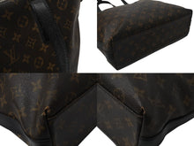 画像をギャラリービューアに読み込む, LOUIS VUITTON ルイヴィトン ディヴィス トートバッグ モノグラム マカサー M56708 ブラウン ブラック シルバー金具 良品 中古 4b001777