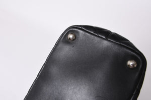 CHANEL シャネル カンボンライン ラージトートバッグ 10番台 ココマーク ラムスキン パテントレザー ブラック 美品 中古 4a001678