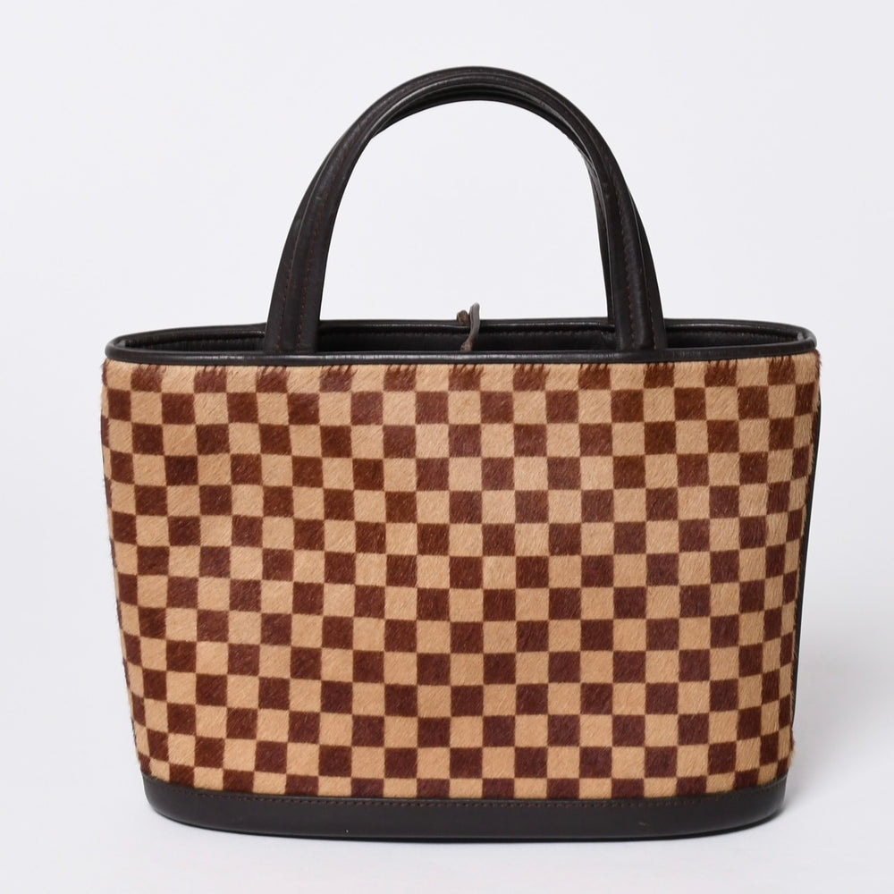 LOUIS VUITTON ルイヴィトン Tote Bag トートバッグ ブラウン ブラック M92133 美品 中古 4a001593