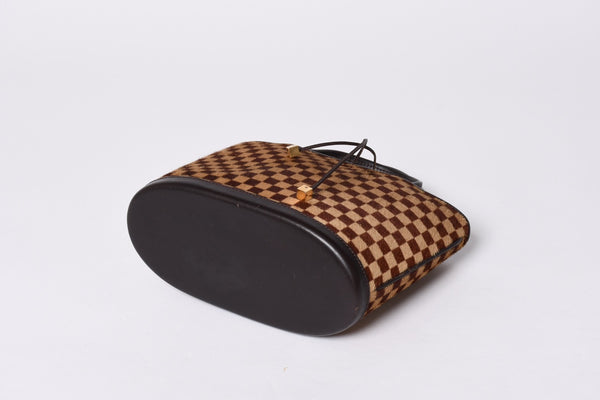 LOUIS VUITTON Tote Bag Brown Black M92133 Good Condition Used 4a001593