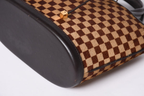 LOUIS VUITTON Tote Bag Brown Black M92133 Good Condition Used 4a001593