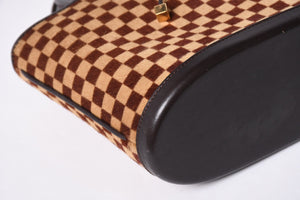 LOUIS VUITTON Tote Bag Brown Black M92133 Good Condition Used 4a001593