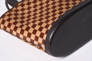 LOUIS VUITTON Tote Bag Brown Black M92133 Good Condition Used 4a001593