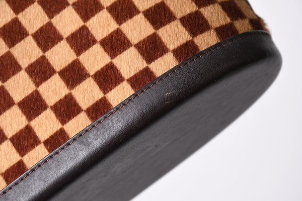 LOUIS VUITTON Tote Bag Brown Black M92133 Good Condition Used 4a001593