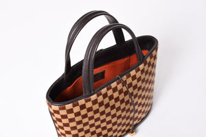 LOUIS VUITTON Tote Bag Brown Black M92133 Good Condition Used 4a001593