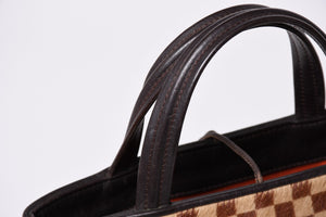 LOUIS VUITTON Tote Bag Brown Black M92133 Good Condition Used 4a001593
