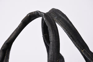 CHANEL Sparkling Denim Tote Bag Denim Fabric Indigo A31985 Gold Hardware Good Condition Used 4a001624