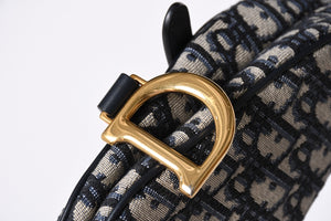 Like new Christian Dior Saddle Bag Mini Saddle bag Mini 2WAY bag M0456CTZQ Oblique Used 4a000726
