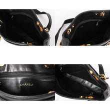 画像をギャラリービューアに読み込む, CHANEL シャネル トリプルココ チェーンショルダーバッグ A03675 ブラック 黒 ゴールド金具 良品 中古 4a001636