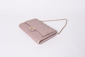 Very Good Condition CHANEL Chanel Matelasse Flap Bag Shoulder Bag 20th Series Iridescent Pink Gold Hardware Good Condition Used 4a001604