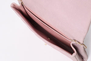 Very Good Condition CHANEL Chanel Matelasse Flap Bag Shoulder Bag 20th Series Iridescent Pink Gold Hardware Good Condition Used 4a001604