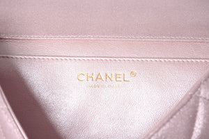 Very Good Condition CHANEL Chanel Matelasse Flap Bag Shoulder Bag 20th Series Iridescent Pink Gold Hardware Good Condition Used 4a001604
