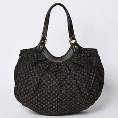 LOUIS VUITTON ルイヴィトン ファンタジー モノグラム・イディール フザン M40408 ゴールド金具 ダークブラウン 美品 中古 4a001591