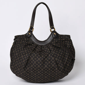 LOUIS VUITTON ルイヴィトン ファンタジー モノグラム・イディール フザン M40408 ゴールド金具 ダークブラウン 美品 中古 4a001591