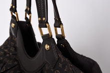 画像をギャラリービューアに読み込む, LOUIS VUITTON ルイヴィトン ファンタジー モノグラム・イディール フザン M40408 ゴールド金具 ダークブラウン 美品 中古 4a001591