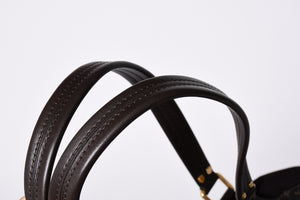 LOUIS VUITTON ルイヴィトン ファンタジー モノグラム・イディール フザン M40408 ゴールド金具 ダークブラウン 美品 中古 4a001591