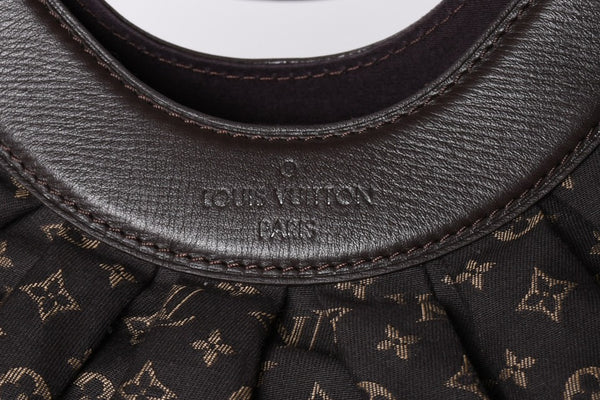 LOUIS VUITTON ルイヴィトン ファンタジー モノグラム・イディール フザン M40408 ゴールド金具 ダークブラウン 美品 中古 4a001591