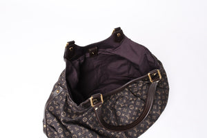 LOUIS VUITTON ルイヴィトン ファンタジー モノグラム・イディール フザン M40408 ゴールド金具 ダークブラウン 美品 中古 4a001591