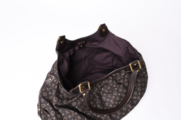 LOUIS VUITTON ルイヴィトン ファンタジー モノグラム・イディール フザン M40408 ゴールド金具 ダークブラウン 美品 中古 4a001591