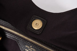 LOUIS VUITTON ルイヴィトン ファンタジー モノグラム・イディール フザン M40408 ゴールド金具 ダークブラウン 美品 中古 4a001591