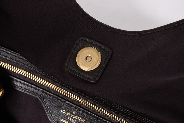 LOUIS VUITTON ルイヴィトン ファンタジー モノグラム・イディール フザン M40408 ゴールド金具 ダークブラウン 美品 中古 4a001591