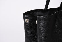 画像をギャラリービューアに読み込む, CHROME HEARTS クロムハーツ TOTE W SNP BS FLUER スナップ トートバッグ BSフレアパッチ レザー シルバー925 ブラック 美品 中古 4a001765