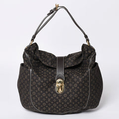 Very Good Condition LOUIS VUITTON Romance Monogram Ideal Dark Brown Gold Hardware M56699 Used 4a001590