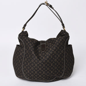 Very Good Condition LOUIS VUITTON Romance Monogram Ideal Dark Brown Gold Hardware M56699 Used 4a001590