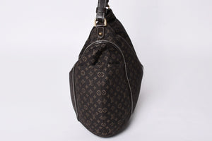 Very Good Condition LOUIS VUITTON Romance Monogram Ideal Dark Brown Gold Hardware M56699 Used 4a001590