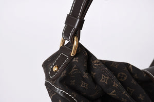Very Good Condition LOUIS VUITTON Romance Monogram Ideal Dark Brown Gold Hardware M56699 Used 4a001590