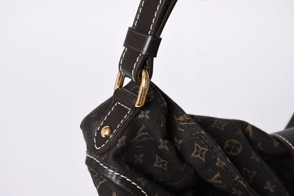 Very Good Condition LOUIS VUITTON Romance Monogram Ideal Dark Brown Gold Hardware M56699 Used 4a001590