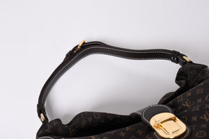 Very Good Condition LOUIS VUITTON Romance Monogram Ideal Dark Brown Gold Hardware M56699 Used 4a001590