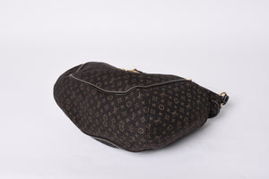 Very Good Condition LOUIS VUITTON Romance Monogram Ideal Dark Brown Gold Hardware M56699 Used 4a001590