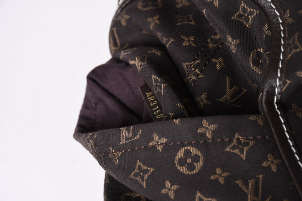 Very Good Condition LOUIS VUITTON Romance Monogram Ideal Dark Brown Gold Hardware M56699 Used 4a001590