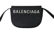 Load image into Gallery viewer, BALENCIAGA バレンシアガ ヴィル ミニ ショルダー ショルダーバッグ 550639 カーフレザー ブラック ホワイト 美品 中古 4b001790