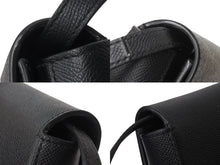 Load image into Gallery viewer, BALENCIAGA バレンシアガ ヴィル ミニ ショルダー ショルダーバッグ 550639 カーフレザー ブラック ホワイト 美品 中古 4b001790