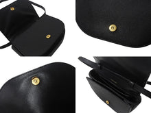 Load image into Gallery viewer, BALENCIAGA バレンシアガ ヴィル ミニ ショルダー ショルダーバッグ 550639 カーフレザー ブラック ホワイト 美品 中古 4b001790