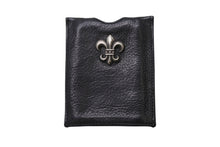 画像をギャラリービューアに読み込む, CHROME HEARTS LA マックスフィールド限定 クロムハーツ カードケース ブラック レザー 美品 中古 4b001791
