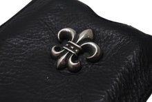 画像をギャラリービューアに読み込む, CHROME HEARTS LA マックスフィールド限定 クロムハーツ カードケース ブラック レザー 美品 中古 4b001791