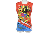 画像をギャラリービューアに読み込む, Christian Dior クリスチャン ディオール ロゴ マニア ラスタ ノースリーブ ガリアーノ期 マルチカラー サイズ44 4P16155305 中古 4b001814