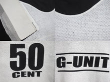 画像をギャラリービューアに読み込む, 50cent G-UNIT VINTAGE ヴィンテージ 半袖Tシャツ サイズ2X ベストデザイン ドッキング ブラック ホワイト 良品 中古 4b001815