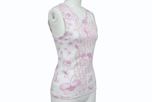 画像をギャラリービューアに読み込む, Christian Dior クリスチャンディオール タンクトップ ノースリーブ5P16155972 サイズ36 トロッター ガリアーノ期 ピンク 美品 中古 4b001826