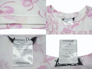 Christian Dior 花柄タンクトップ 36 Christian Dior クリスチャンディオール タンクトップ ノースリーブ