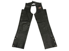 画像をギャラリービューアに読み込む, HARLEY DAVIDSON ハーレーダビッドソン レザー パンツ Chaps チャップス Genuine Leather 本革 RN103819 CA03402 サイズ L 美品 中古 4b001833