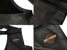 画像をギャラリービューアに読み込む, HARLEY DAVIDSON ハーレーダビッドソン レザー パンツ Chaps チャップス Genuine Leather 本革 RN103819 CA03402 サイズ L 美品 中古 4b001833