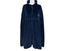 画像をギャラリービューアに読み込む, PellePelle ペレペレ ベロア セットアップ ジャージ トラックジャケット トラックパンツ 52KWC ネイビー レッド XL 美品 中古 4b001836