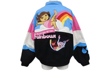 画像をギャラリービューアに読み込む, JH Design Group DORA THE EXPLORER スタジャン vintage ヴィンテージ マルチカラー RN17963 サイズ 2XL 美品 中古 4b001841